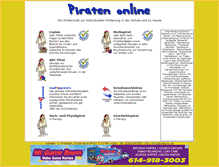Tablet Screenshot of piraten-online.de